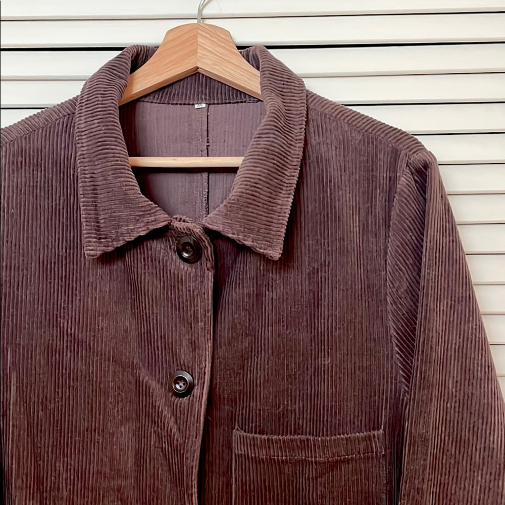 Amazon Brown Corduroy Jacket